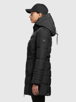 Khujo Korte Mantels Tussenmantel Amaray Dames Zwart -Kleding Verkoop 4be6d1507c2d3cf71e9882e474d29864 scaled