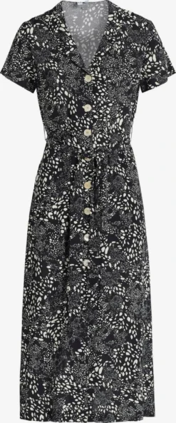 Khujo Blousejurken Blousejurk Goya Dames Zwart