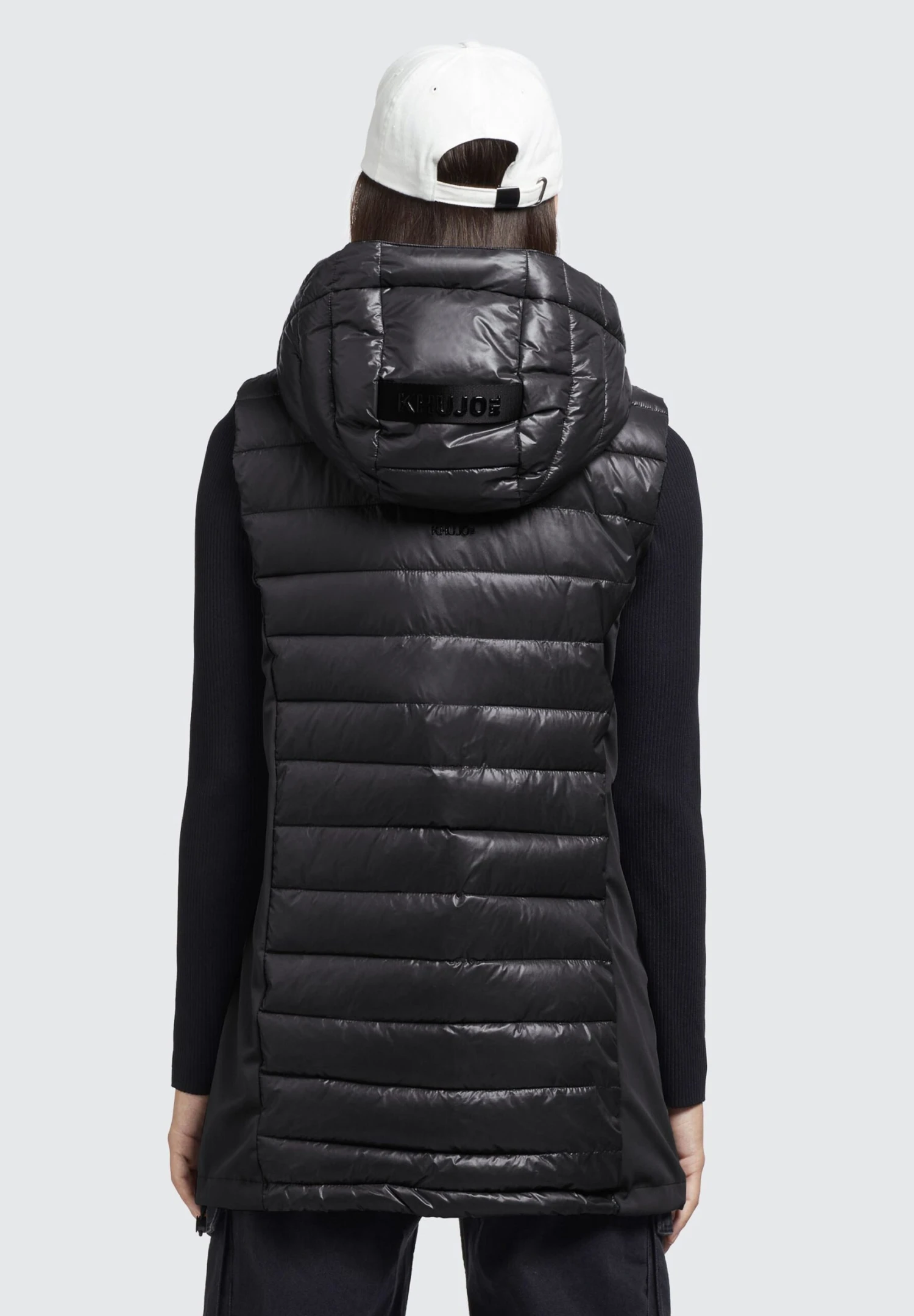 Khujo Becca Shiny - Bodywarmer - Schwarz 3 Khujo Becca Shiny - Bodywarmer - Schwarz - Image 3