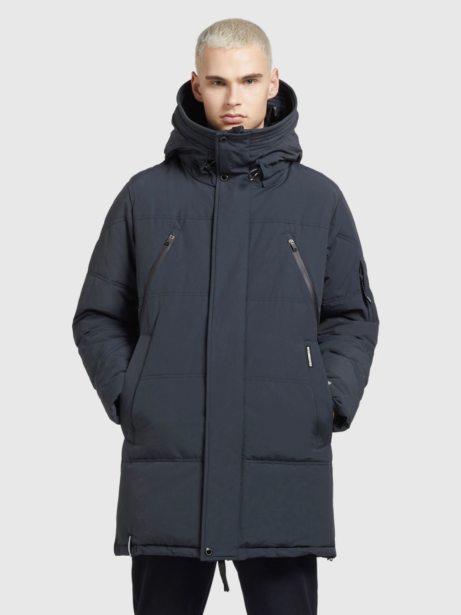 Khujo Winterjassen Winterjas Cloyd Heren Marine 2 Khujo Winterjassen Winterjas Cloyd Heren Marine - Image 2