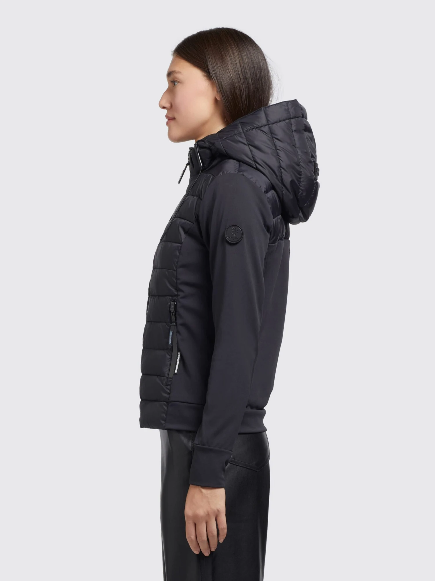 Khujo Outdoor Jassen Functionele Jas Ghita Dames Zwart 5 Khujo Outdoor Jassen Functionele Jas Ghita Dames Zwart - Image 5