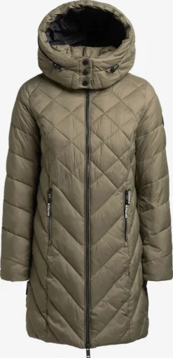 Khujo Tussenmantels Tussenmantel Aneth Dames Kaki