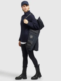 Khujo Winterjassen Winterjas Kanda 2 Dames Navy -Kleding Verkoop 55a475e1e96ee4238b47e525c5d73734 scaled