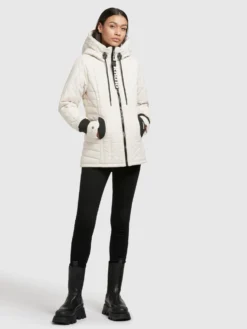 Khujo Tussenjassen Tussenjas Tweety Dames Offwhite -Kleding Verkoop 566a6853faf9f790e54858cf212f578e scaled