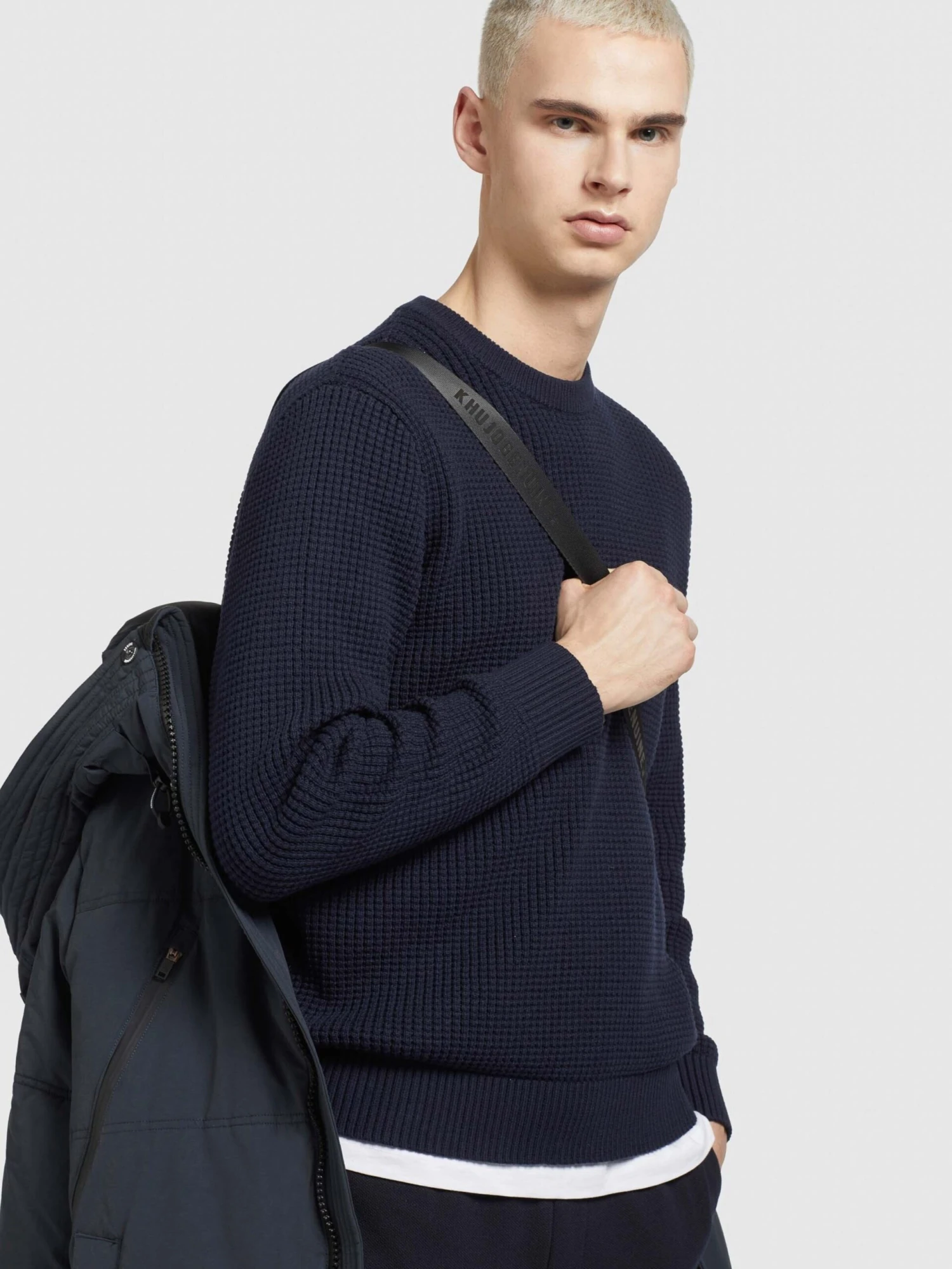 Khujo Winterjassen Winterjas Cloyd Heren Marine 8 Khujo Winterjassen Winterjas Cloyd Heren Marine - Image 8