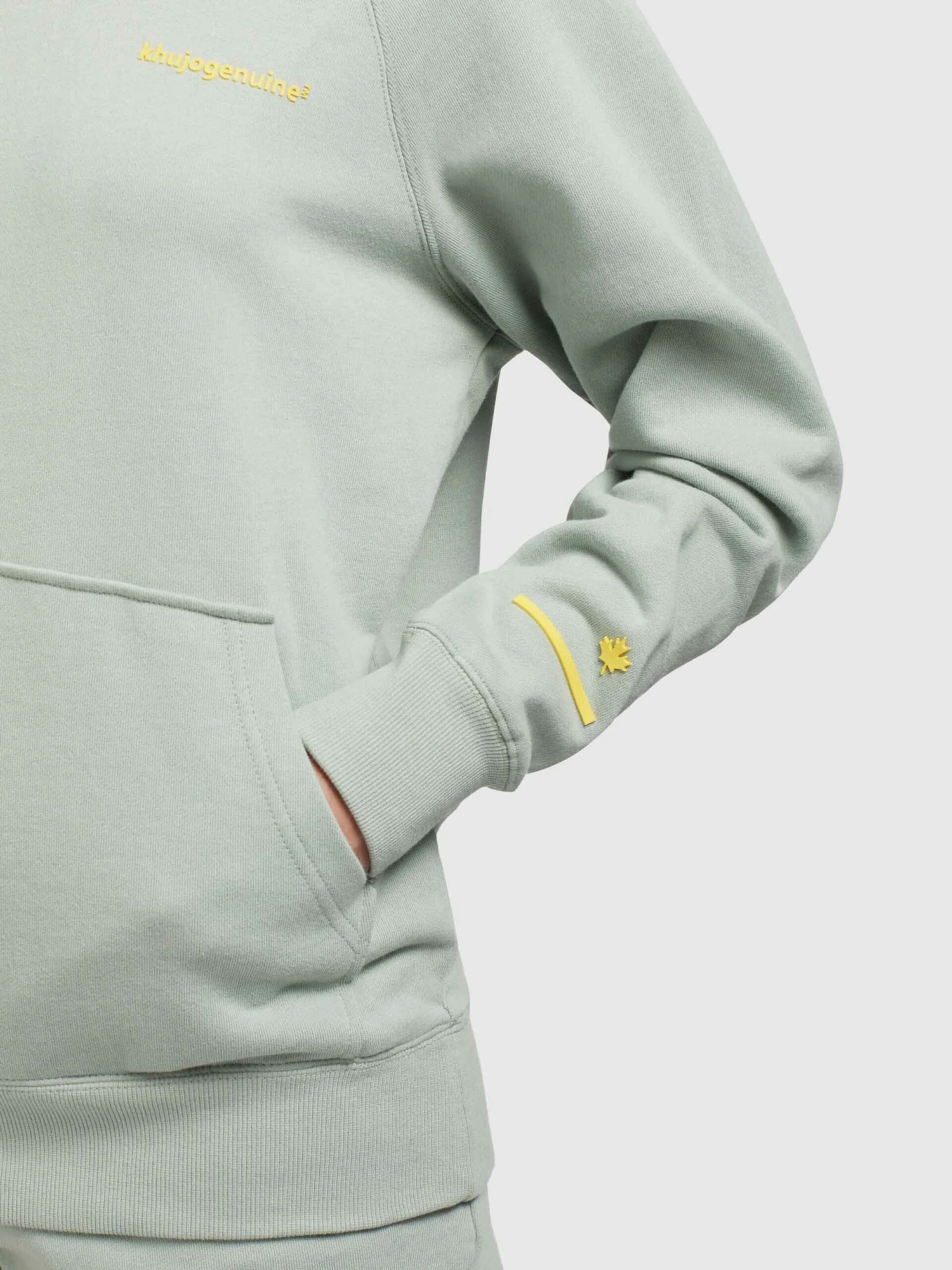 Khujo Hoodies Sweatshirt Odette Dames Mintgroen 8 Khujo Hoodies Sweatshirt Odette Dames Mintgroen - Image 8