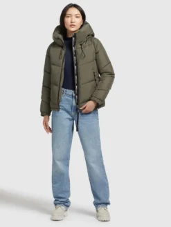 Khujo Winterjassen Winterjas Esila Dames Kaki -Kleding Verkoop 5bff01d3346dbc20c68791d5178d178a scaled