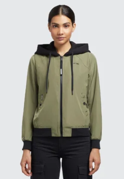 Khujo Persee - Jas - Olivgrün