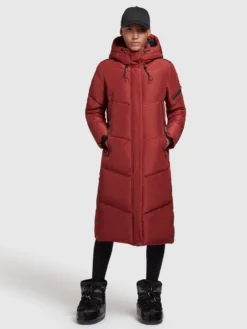 Khujo Tussenmantels Tussenmantel Dames Donkerrood -Kleding Verkoop 5e1bfbe11b6b43ccb07adbd765037978 scaled