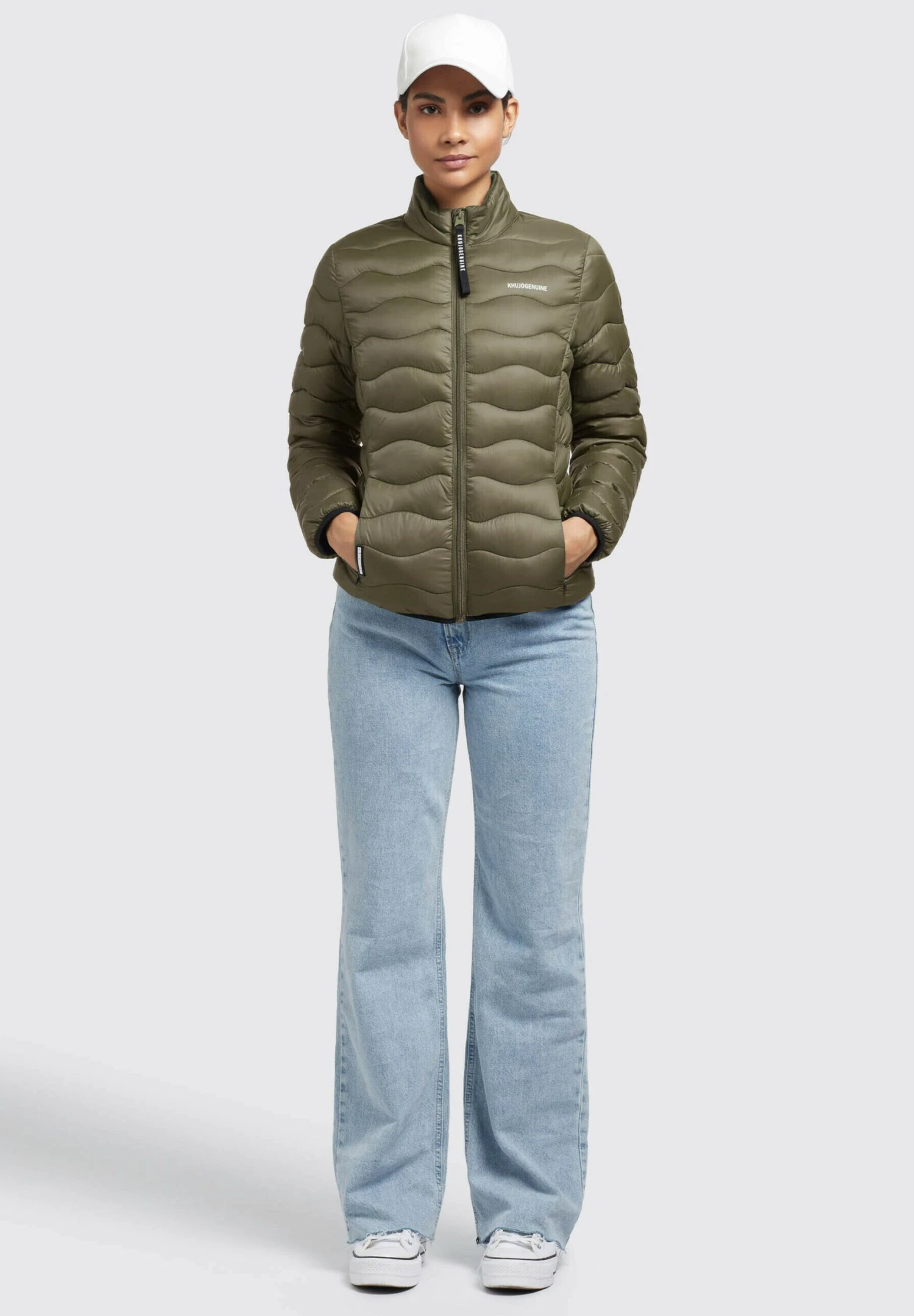Khujo Eleni - Jas - Olivgrün 2 Khujo Eleni - Jas - Olivgrün - Image 2