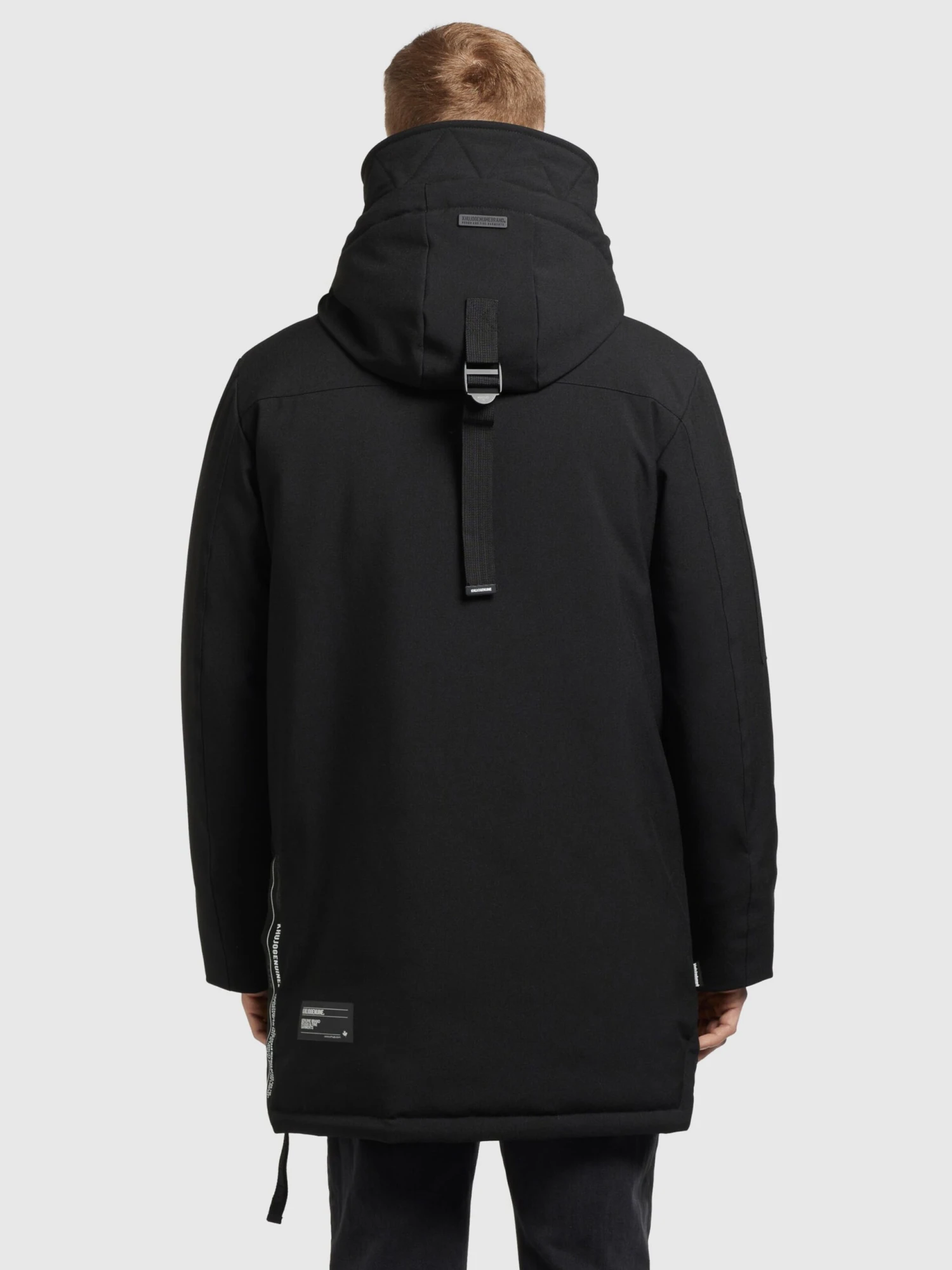 Khujo Wintermantels Winterjas Carl Heren Zwart 4 Khujo Wintermantels Winterjas Carl Heren Zwart - Image 4