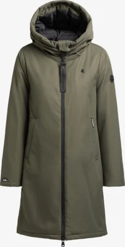 Khujo Tussenmantels Tussenmantel LISAD Dames Kaki