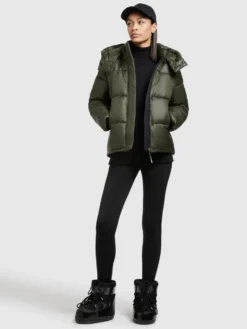 Khujo Winterjassen Winterjas Valona Dames Donkergroen -Kleding Verkoop 633ff81d13e124c20a685fb6f63902ba scaled