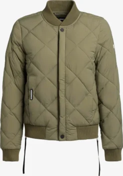 Khujo Tussenjassen Tussenjas Leona Dames Olijfgroen