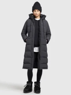 Khujo Wintermantels Wintermantel Rugg Dames Grafiet -Kleding Verkoop 63ae57a4b9dbdf40705c3d0bfc579f60 scaled