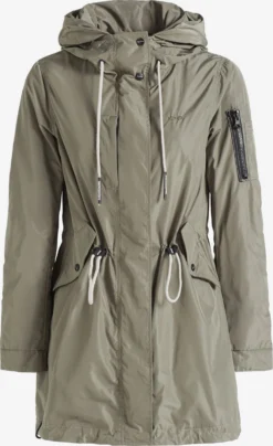 Khujo Parkas Tussenparka CATHARINA Dames Kaki