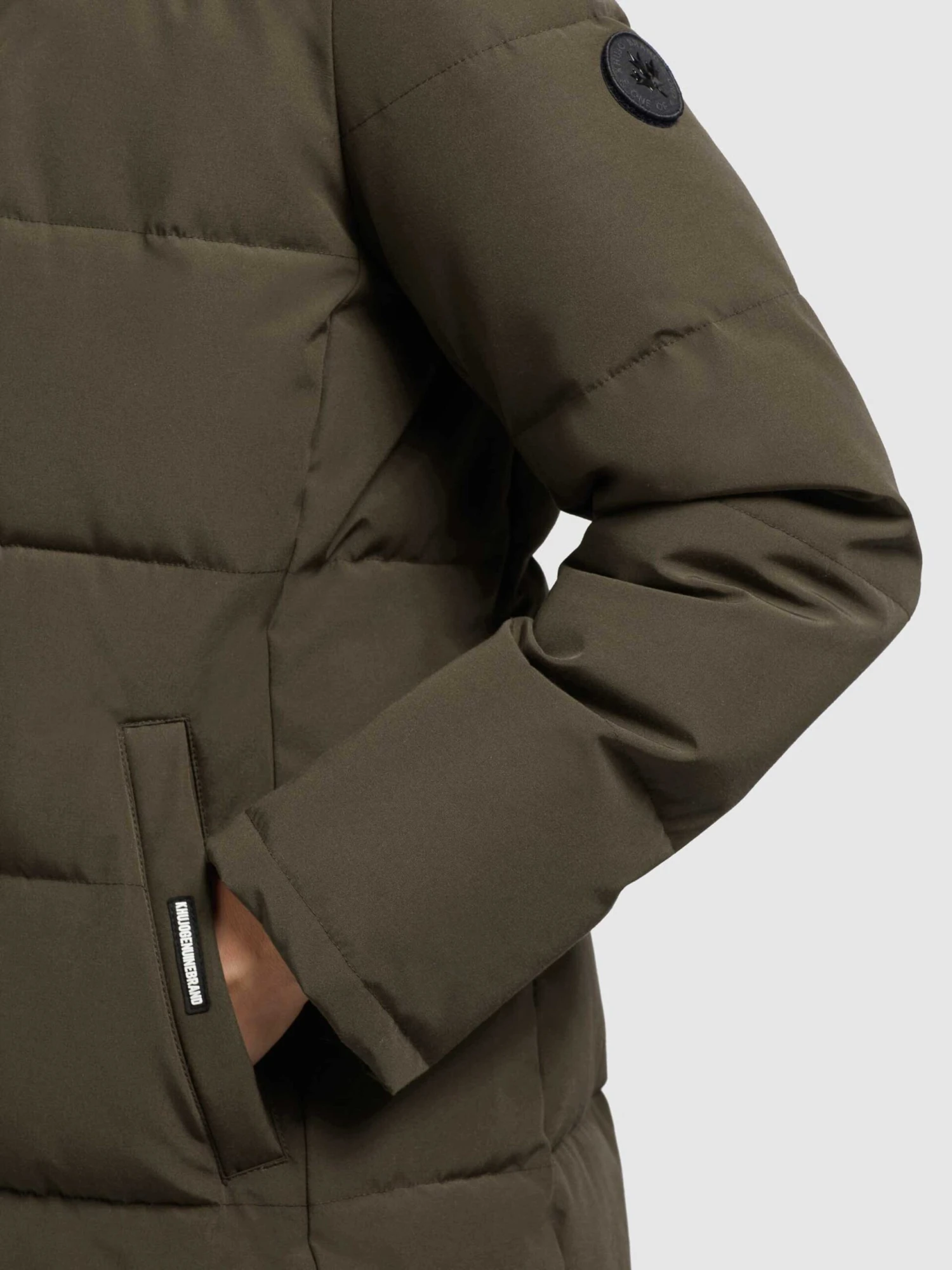 Khujo Wintermantels Wintermantel Rugg Dames Olijfgroen 8 Khujo Wintermantels Wintermantel Rugg Dames Olijfgroen - Image 8