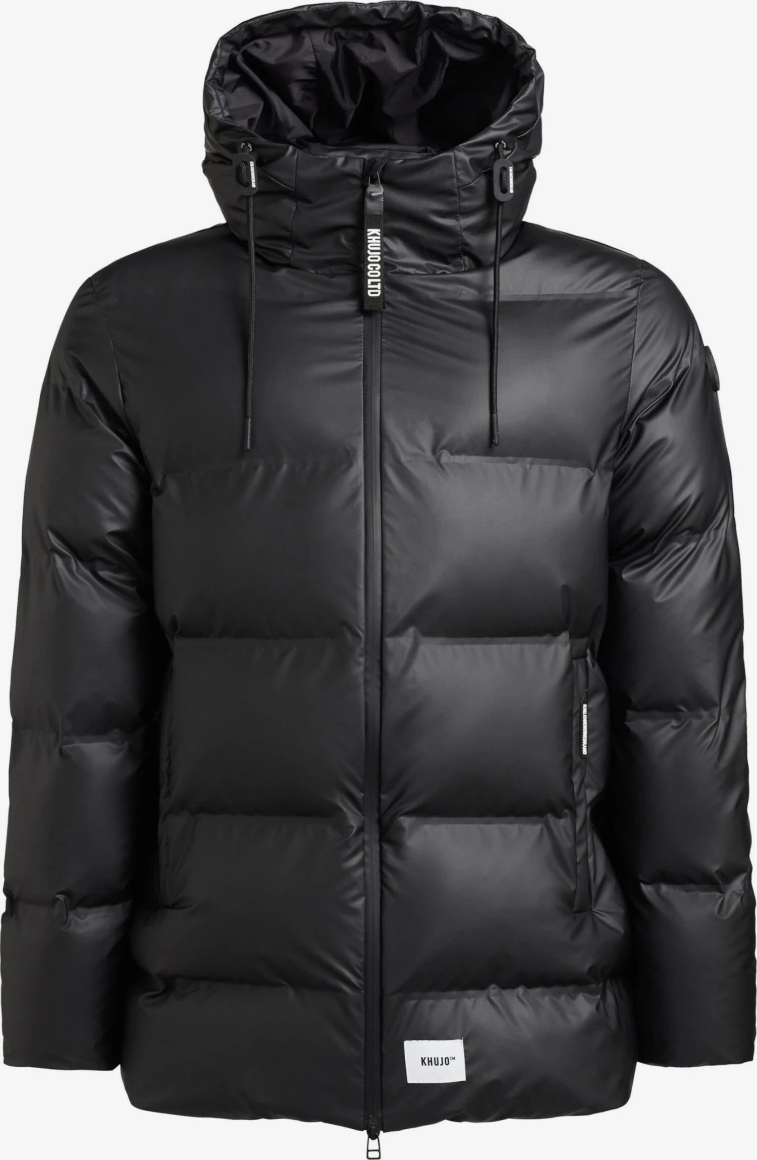Khujo Tussenjassen Tussenjas Nabor Heren Zwart 1 Khujo Tussenjassen Tussenjas Nabor Heren Zwart