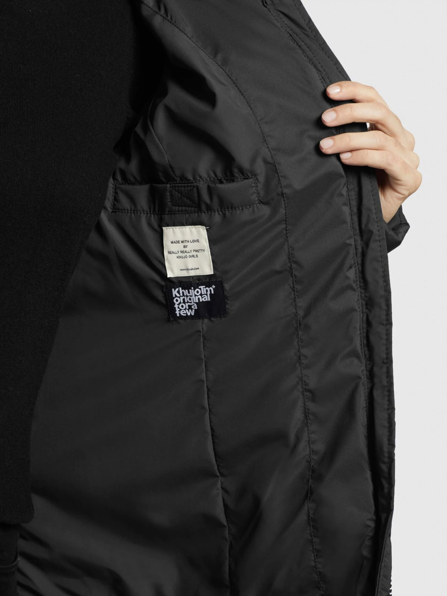 Khujo Winterjassen Winterjas Patt Dames Zwart 8 Khujo Winterjassen Winterjas Patt Dames Zwart - Image 8