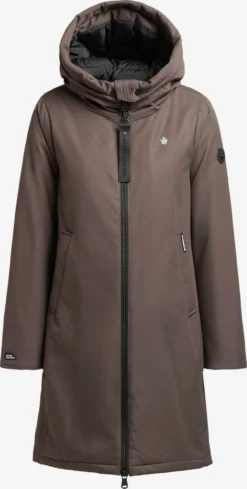 Khujo Tussenmantels Tussenmantel Lisad Dames Mokka