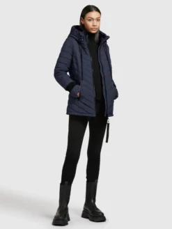 Khujo Winterjassen Winterjas Patt Dames Donkerblauw -Kleding Verkoop 7149652824b07e019f9f1abf37f0f26c scaled