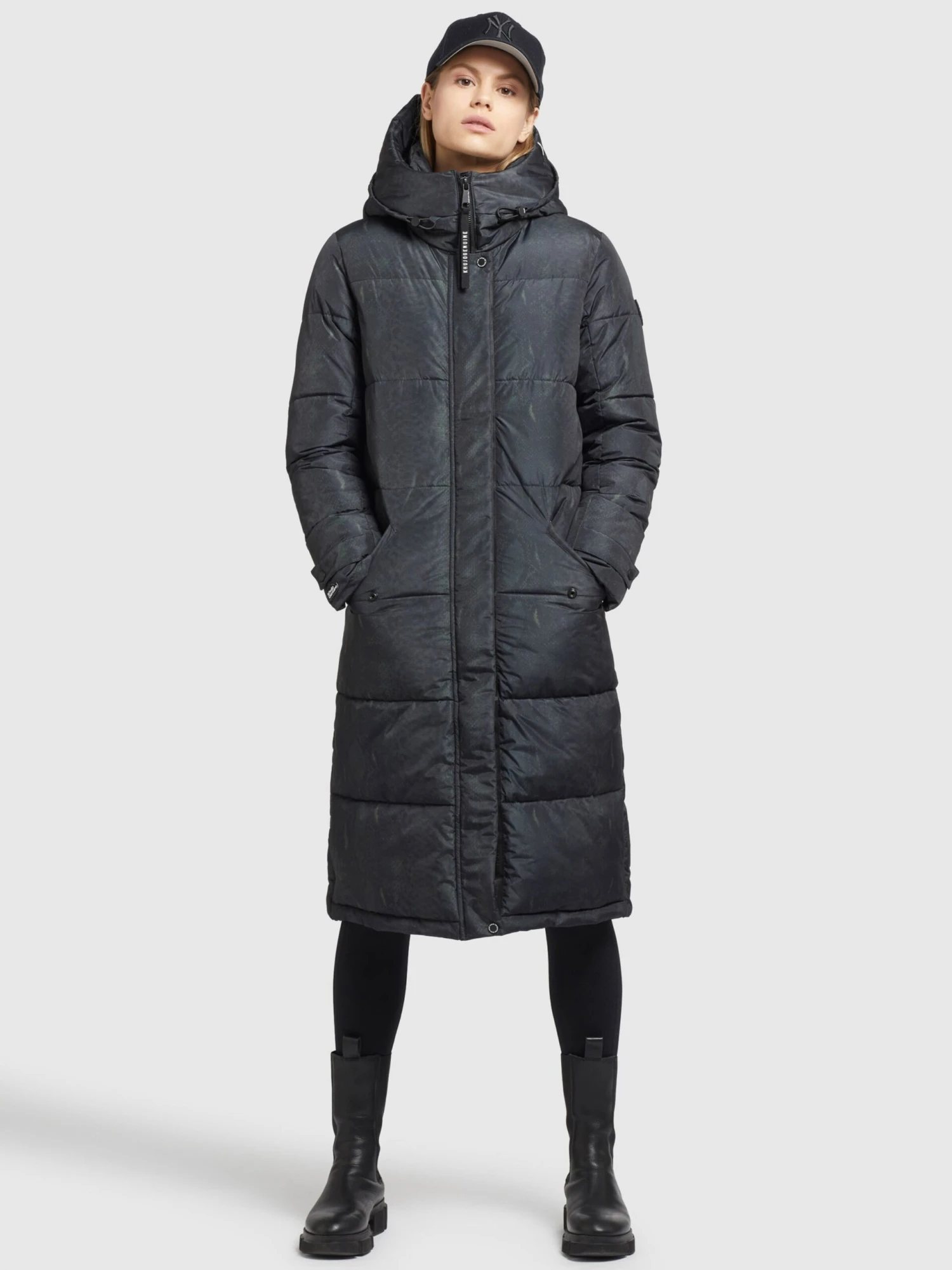 Khujo Wintermantels Wintermantel Dakota 2 Dames Nachtblauw 3 Khujo Wintermantels Wintermantel Dakota 2 Dames Nachtblauw - Image 3