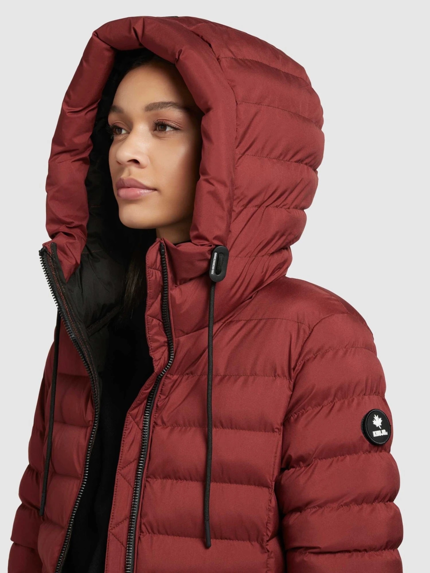 Khujo Wintermantels Wintermantel Mimi Dames Roestrood 7 Khujo Wintermantels Wintermantel Mimi Dames Roestrood - Image 7