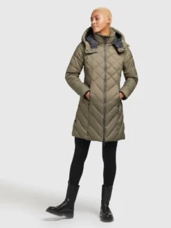 Khujo Tussenmantels Tussenmantel Aneth Dames Kaki -Kleding Verkoop 75b0a54b11403afa1642afb75bf7e51e scaled