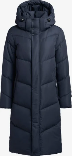 Khujo Wintermantels Wintermantel Torino 3 Dames Donkerblauw