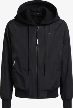 Khujo Tussenjassen Tussenjas Perse Dames Zwart