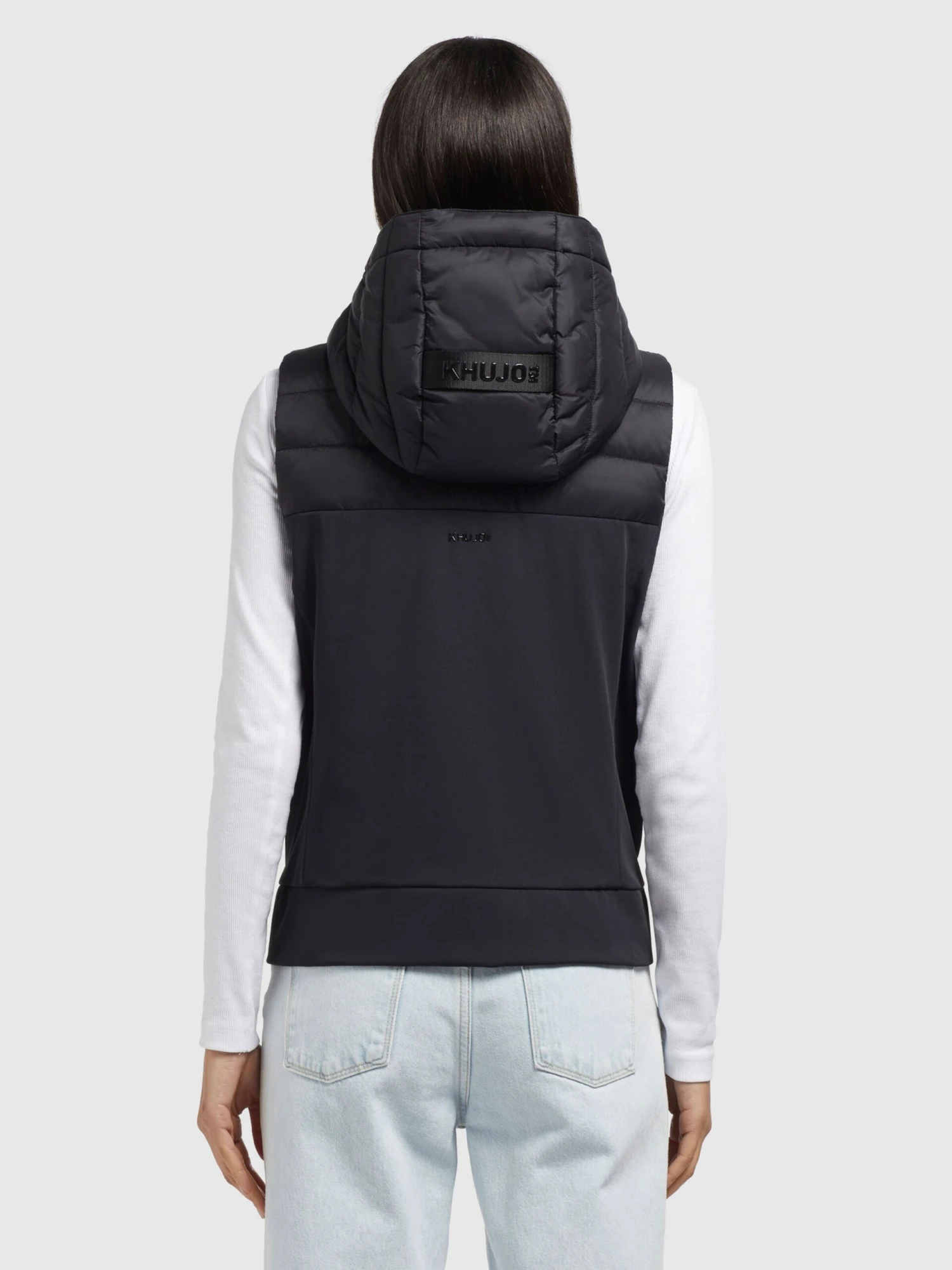 Khujo Bodywarmers Bodywarmer Fabia Matt Dames Zwart 4 Khujo Bodywarmers Bodywarmer Fabia Matt Dames Zwart - Image 4