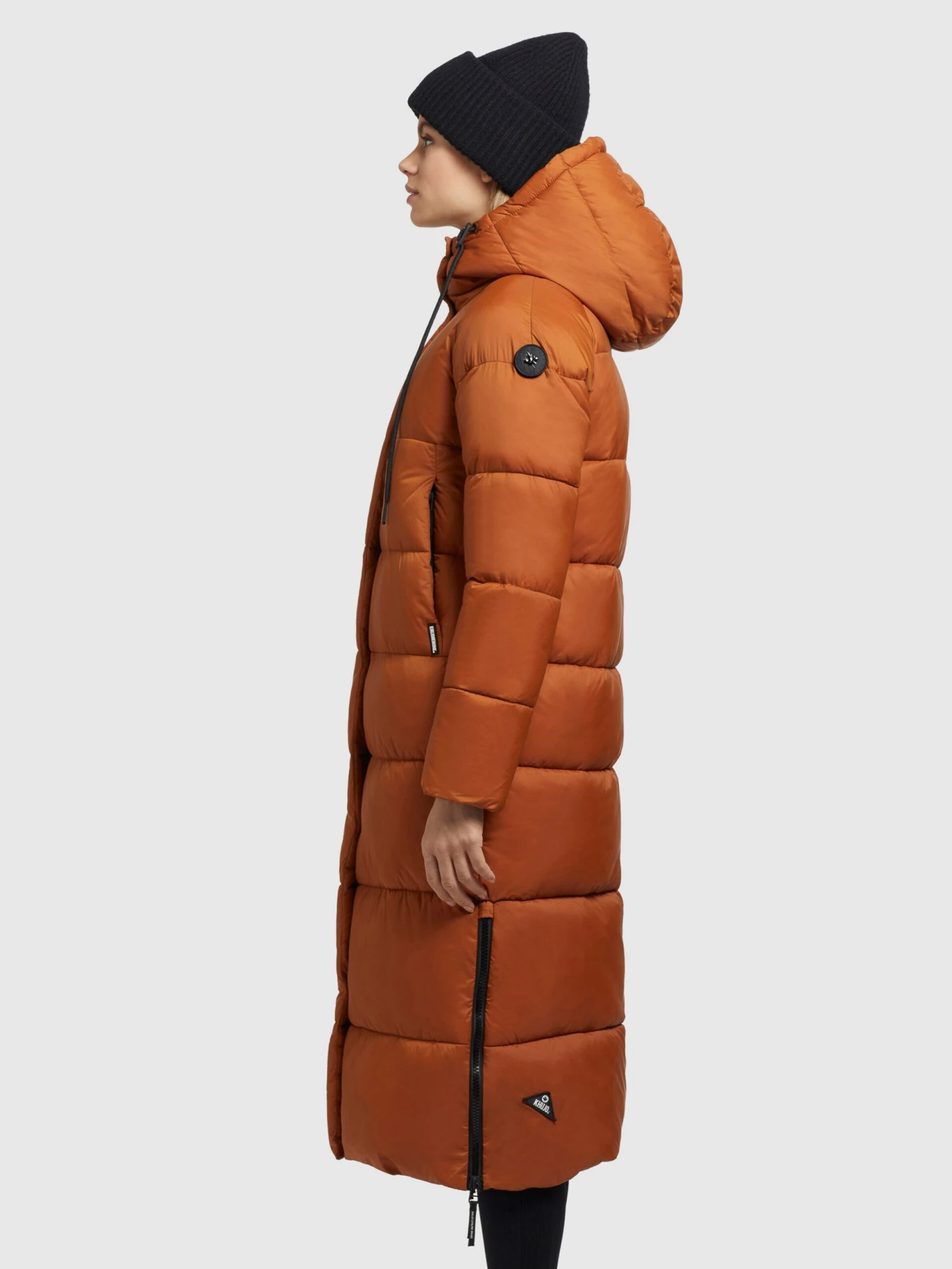 Khujo Wintermantels Wintermantel LAMERA Dames Oranje 5 Khujo Wintermantels Wintermantel LAMERA Dames Oranje - Image 5