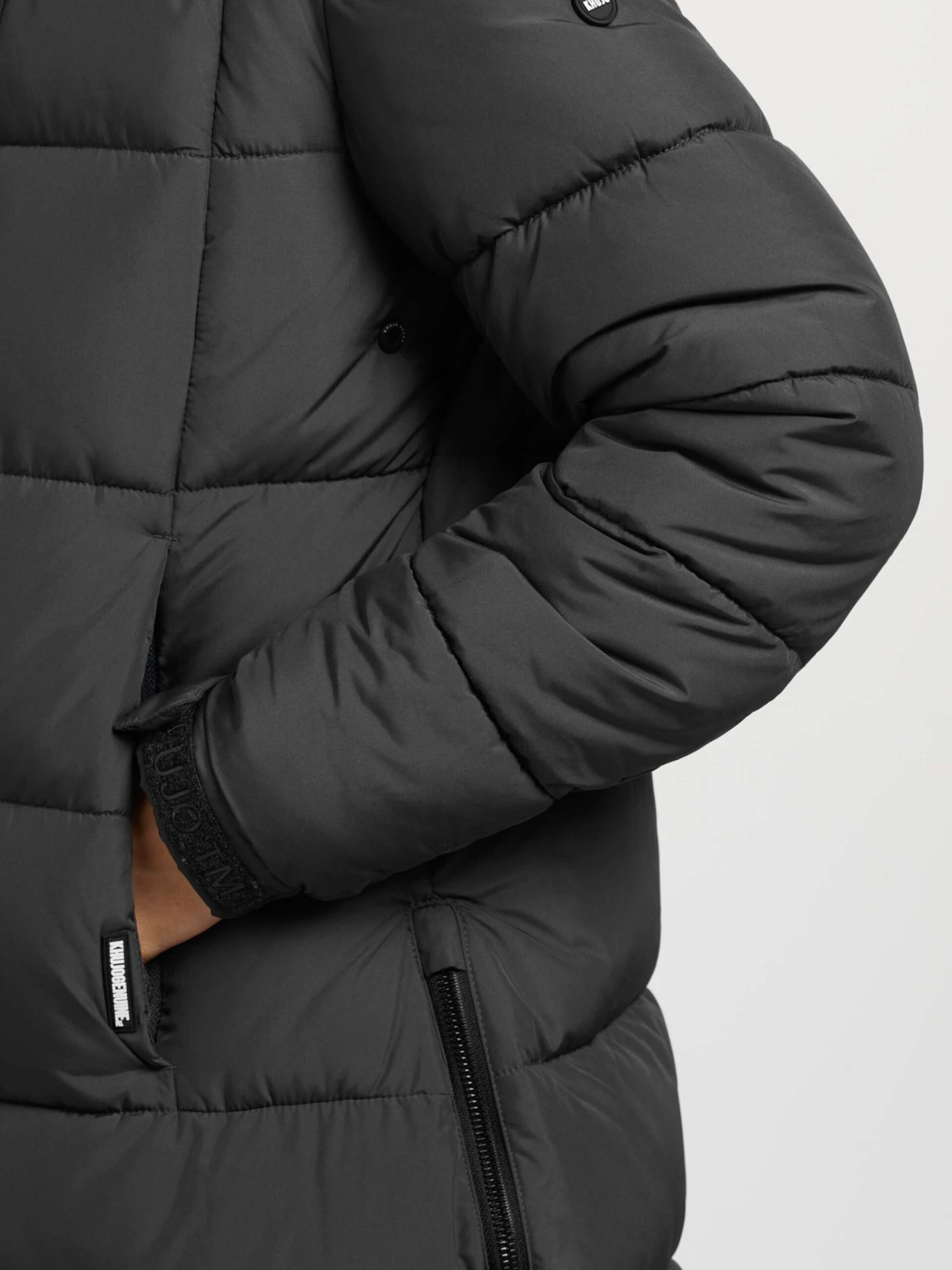 Khujo Wintermantels Wintermantel Youma Dames Zwart 8 Khujo Wintermantels Wintermantel Youma Dames Zwart - Image 8