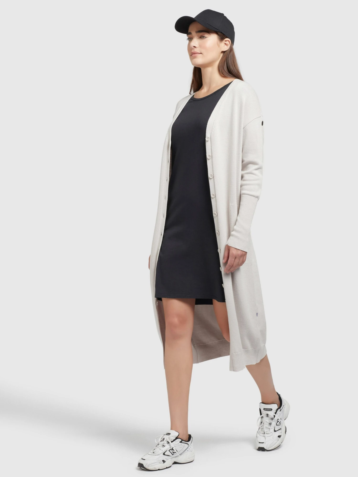 Khujo Vesten Gebreid Vest Elina Dames Crème 3 Khujo Vesten Gebreid Vest Elina Dames Crème - Image 3