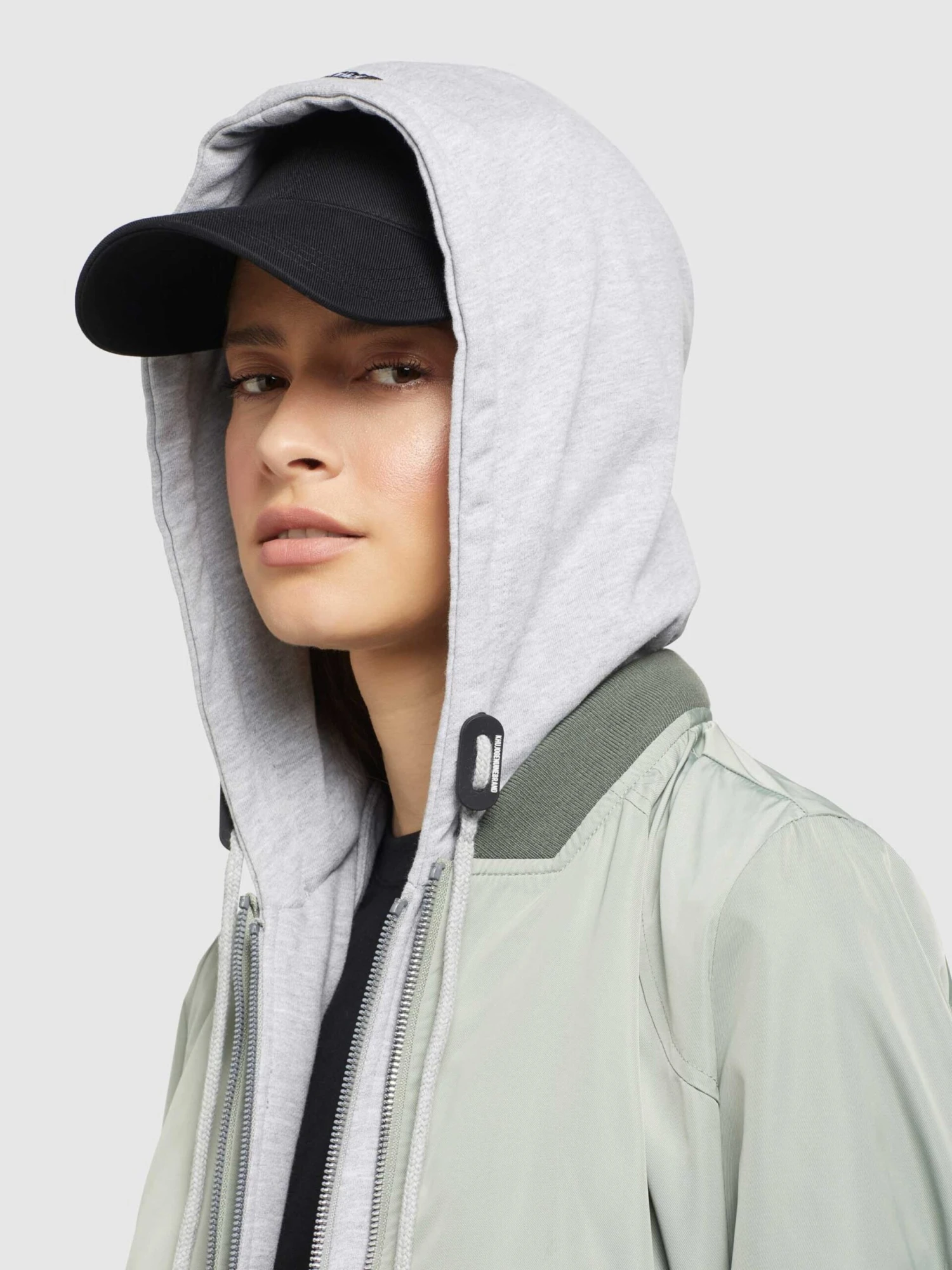 Khujo Tussenjassen Tussenjas PERSEE Dames Pastelgroen 8 Khujo Tussenjassen Tussenjas PERSEE Dames Pastelgroen - Image 8