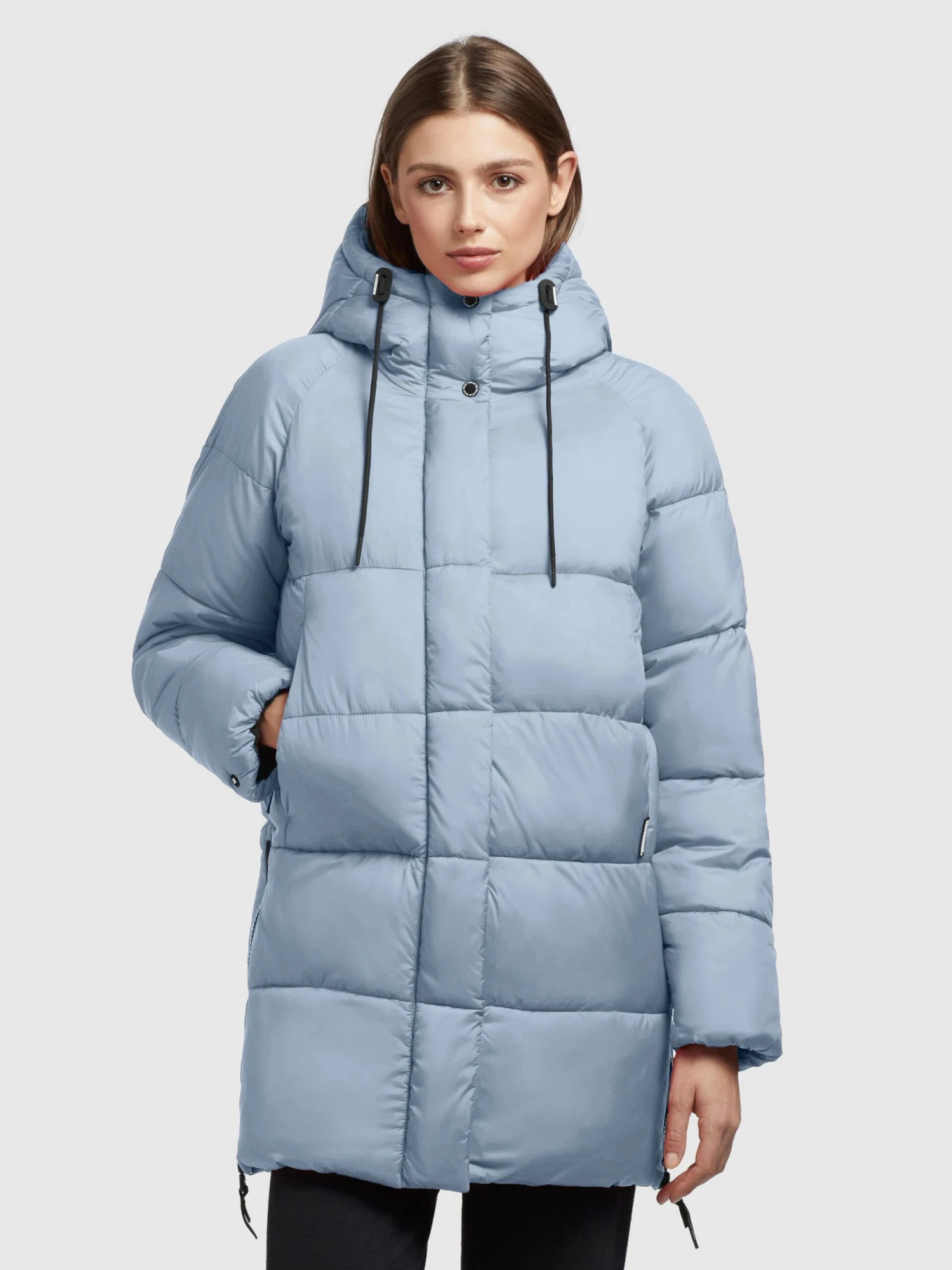 Khujo Winterjassen Winterjas Franee Dames Lichtblauw 2 Khujo Winterjassen Winterjas Franee Dames Lichtblauw - Image 2