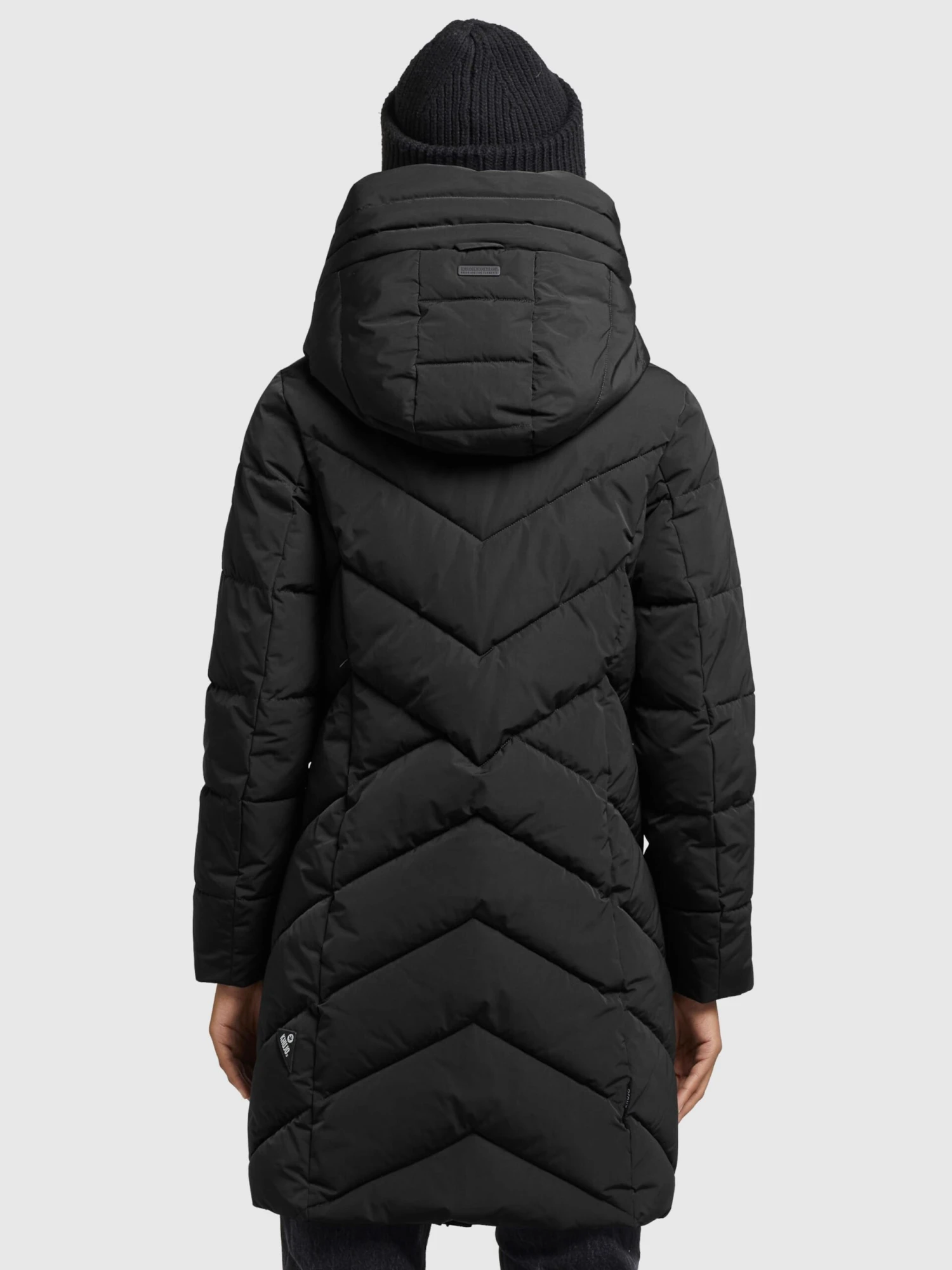 Khujo Wintermantels Wintermantel Formin Dames Zwart 4 Khujo Wintermantels Wintermantel Formin Dames Zwart - Image 4