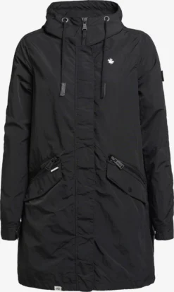 Khujo Tussenmantels Tussenmantel GAMES Dames Zwart