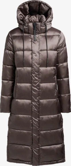 Khujo Wintermantels Wintermantel Julina Dames Taupe