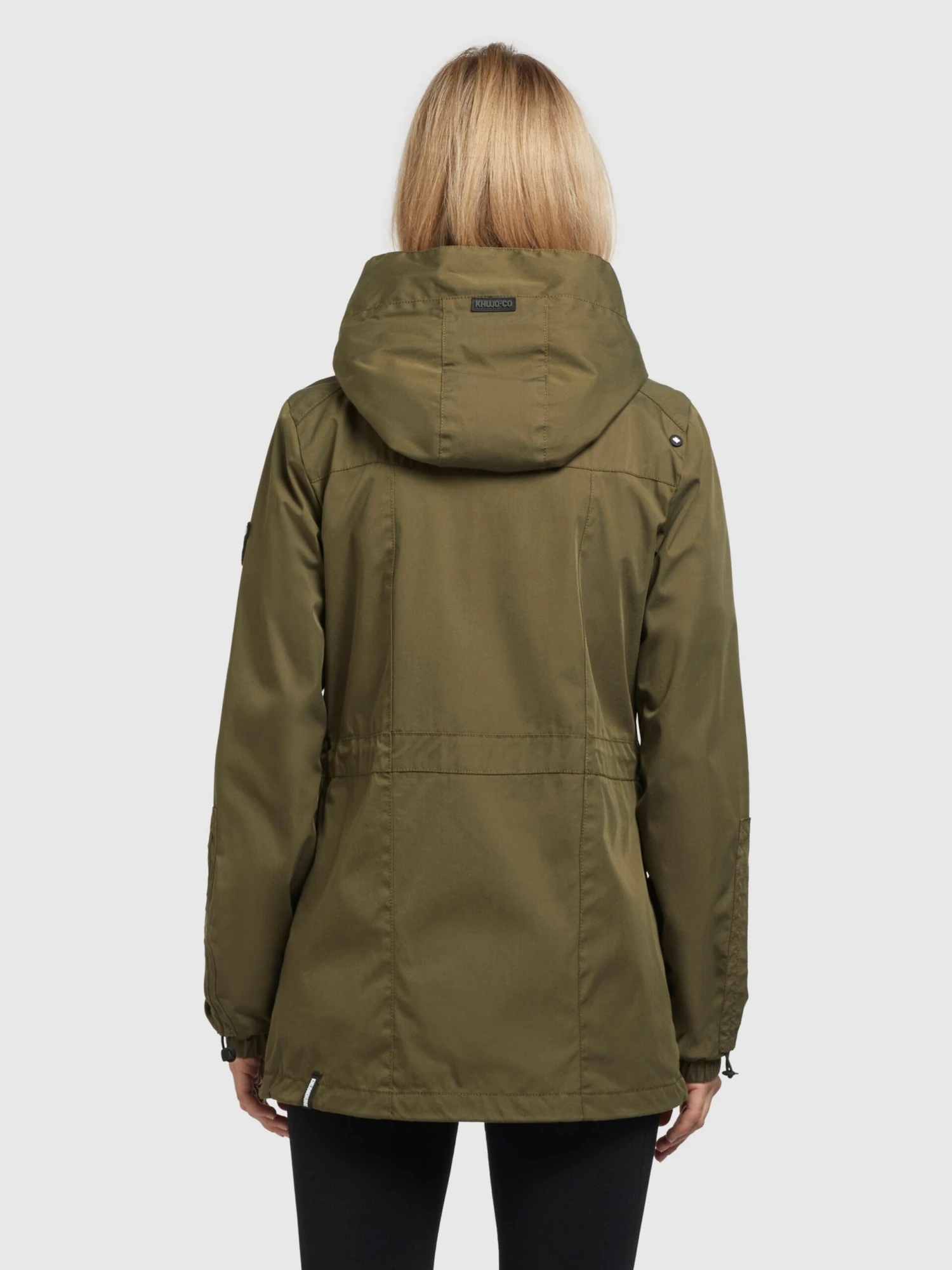 Khujo Parkas Tussenparka ELST Dames Olijfgroen 4 Khujo Parkas Tussenparka ELST Dames Olijfgroen - Image 4