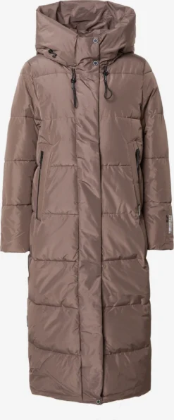 Khujo Tussenmantels Tussenmantel Soulani Dames Taupe