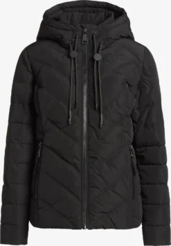 Khujo Winterjassen Winterjas Eija 2 Dames Zwart