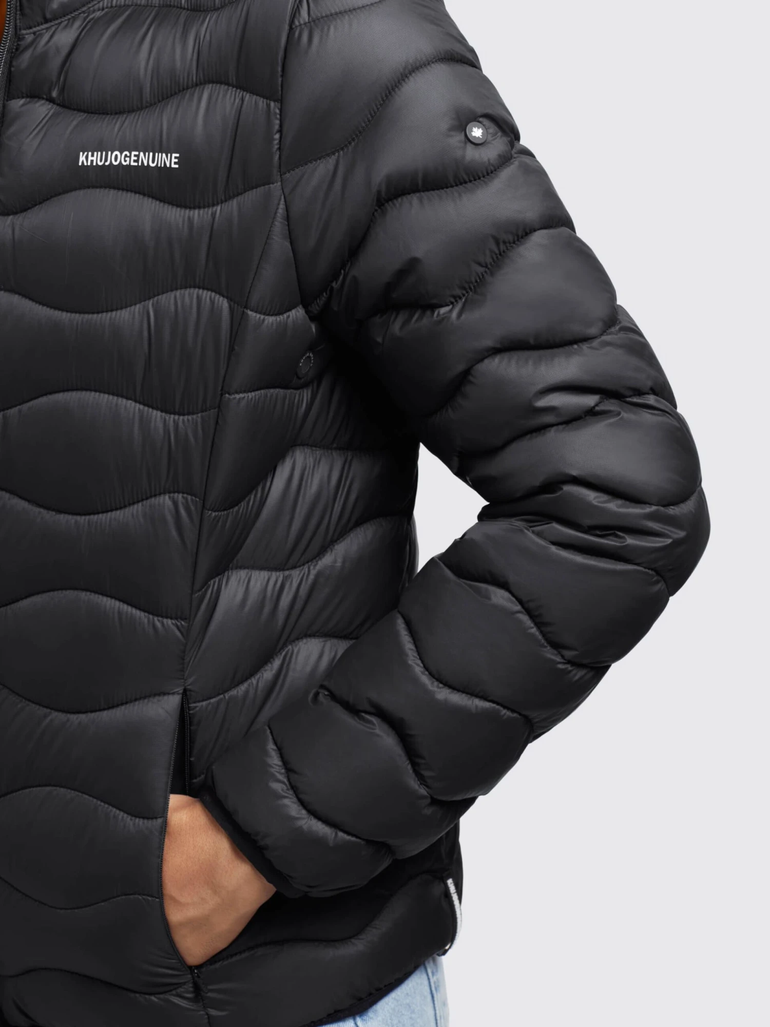 Khujo Tussenjassen Tussenjas Eleni Dames Zwart 7 Khujo Tussenjassen Tussenjas Eleni Dames Zwart - Image 7