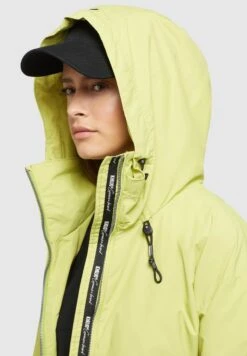 Khujo Blair - Jas - Giftgrün -Kleding Verkoop 920d4368b8794ce7883461deb955c937