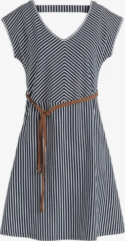 Khujo Jerseyjurken Jurk Leifa Dames Blauw