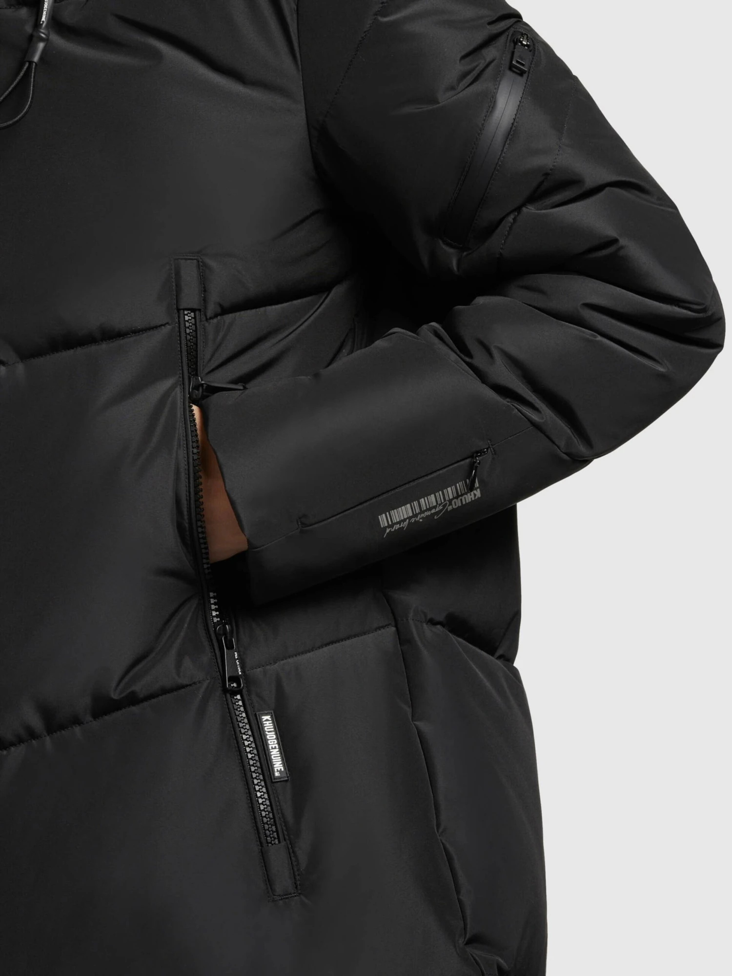 Khujo Tussenmantels Tussenmantel Sonje3 Dames Zwart 8 Khujo Tussenmantels Tussenmantel Sonje3 Dames Zwart - Image 8