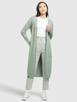 Khujo Vesten Gebreid Vest Elina Dames Mintgroen -Kleding Verkoop 9b01bffb103fe6bbfed5bc2371954850 scaled