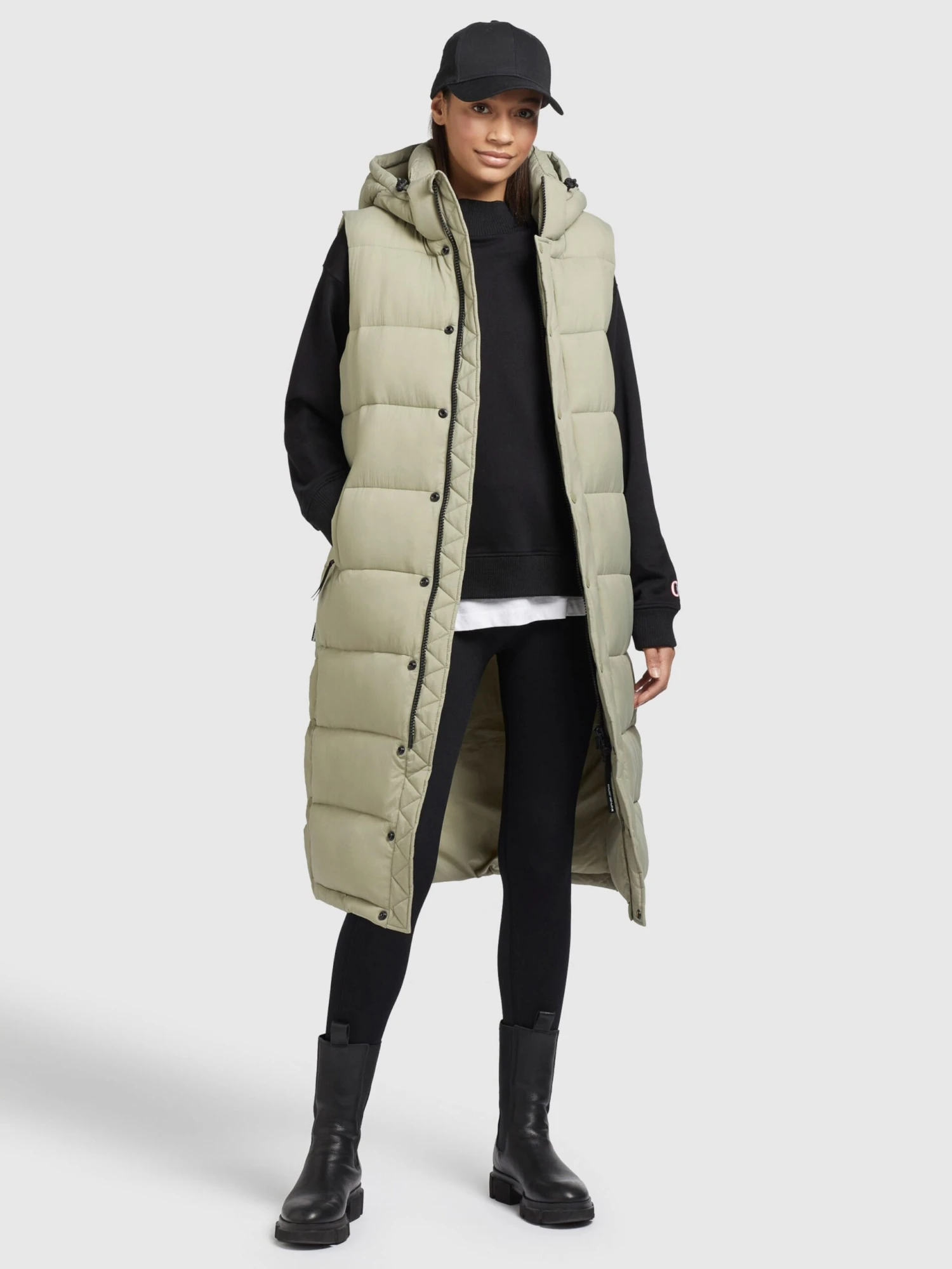 Khujo Bodywarmers Bodywarmer Magneta Dames Pastelgroen 6 Khujo Bodywarmers Bodywarmer Magneta Dames Pastelgroen - Image 6