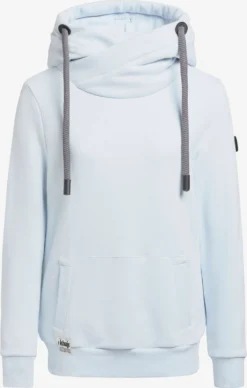 Khujo Hoodies Sweatshirt Rhabea Dames Lichtblauw