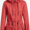 Khujo Tussenjassen Tussenjas SESIA Dames Rood